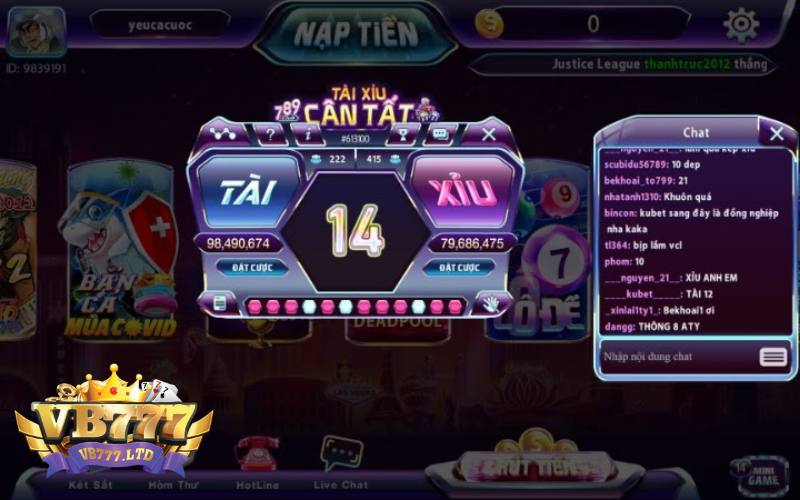 Game cược 789club Tài Xỉu là gì?